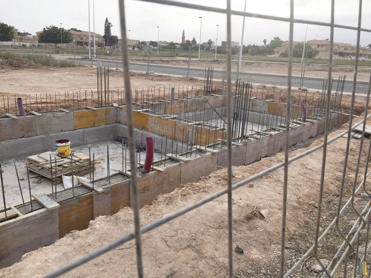 Этап строительства демо дома Abedul(Испания)