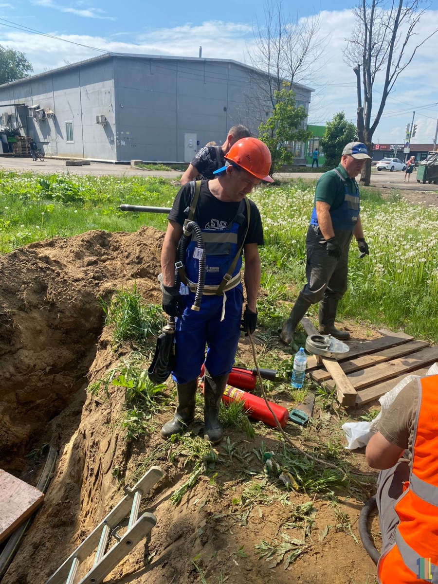 Подключение к центральному газопроводу в Разметелево Подключение к центральному газопроводу в Разметелево